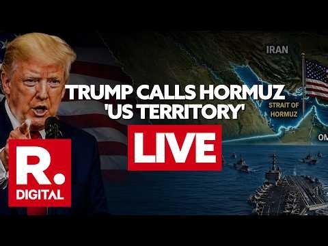 LIVE: Trump Mocks Iranian Leaders, Claims Hormuz As US Territory During Event In South Carolina
