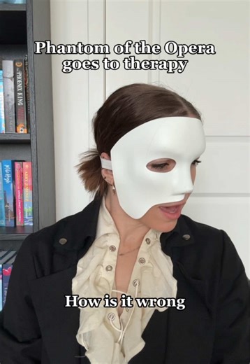 Diagnosis: abandonment issues (and also he’s hot) #phantomoftheopera #therapy @Phantom of the Opera