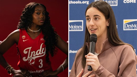 Caitlin Clark reacts to comments involving Indiana rookie Raven Johnson