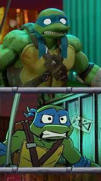 ninja turtles fight against bishop's mechazoids in FORTNITE! | #TMNT #shorts #fortnite