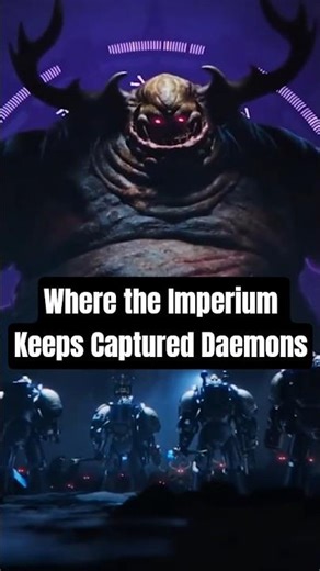 Where the Imperium Keeps Captured Daemons #warhammer40k