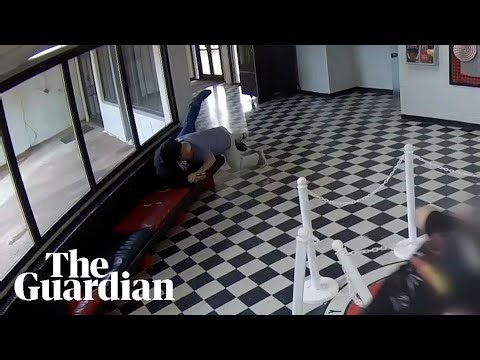 Oklahoma principal tackles former student with semi-automatic guns