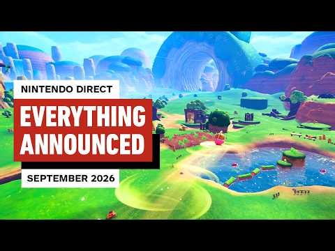 Everything Announced in the Nintendo Direct (September 2026)