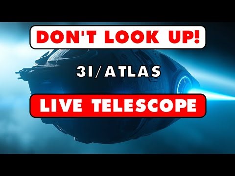 LIVE 3I/ATLAS IS HERE!