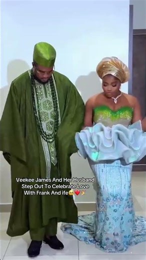 #veekeejames #weddingguestoutfit #celebritygist #nigerianentertainment #trendingnow #viral #fypシ