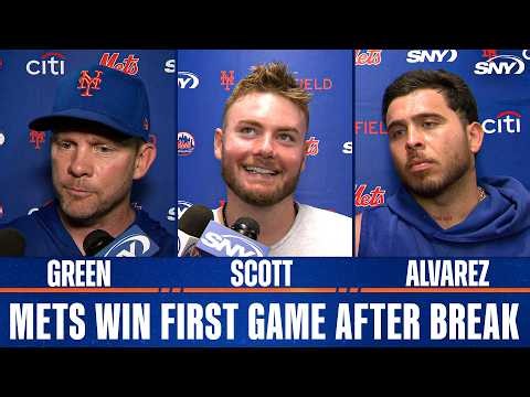 Andy Green, Christian Scott, Francisco Alvarez & Brett Baty on Mets' 4-1 win over the Phillies