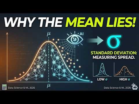 The Click-Magnet: Why the Mean Lies! Master Standard Deviation for Machine Learning