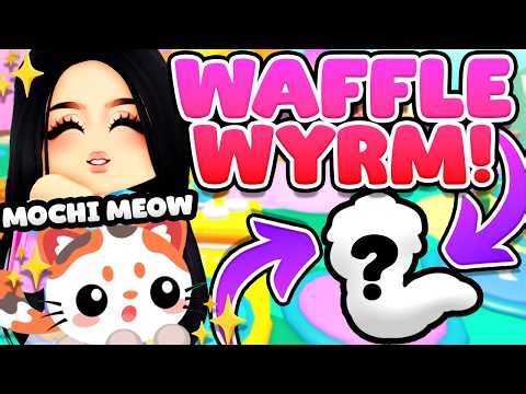 How to Get the WAFFLE WYRM & MOCHI MEOW in Adopt Me! (Sugarfest Week 2)