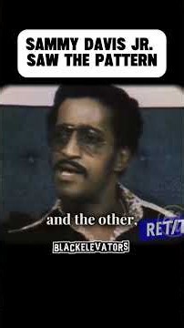 Sammy Davis Jr. Saw the Pattern With Malcolm X and MLK
