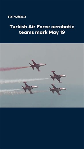 Turkish Air Force aerobatic teams mark May 19