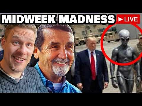 MIDWEEK MADNESS LIVE🍷Trump Meets Aliens, Buga Sphere Cut Open, Bledsoe Cruise Experience
