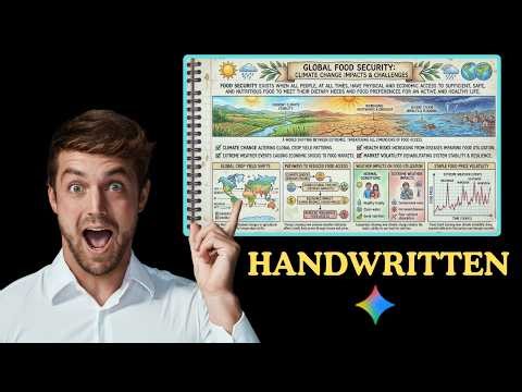 How to Create Handwritten Style Study Notes in Seconds Using Google Gemini