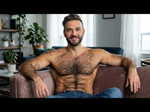 Hairy Hunk Men 🥵🔥 Attractive Hairy Chest Monster Physique | Fitness Motivation