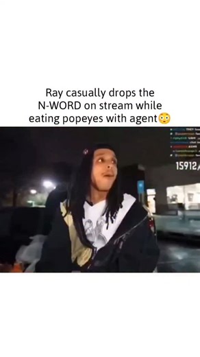 enseñarte vids on Instagram: "The internet recently erupted when a viral clip surfaced involving Ray, the popular Taiwanese streamer often associated with Kai Cenat, casually using a racial slur during a live broadcast. The incident occurred while Ray was filming a collaborative stream with Agent 00, a prominent member of the AMP collective. As the two creators sat down to share a meal of Popeyes chicken, Ray dropped the N-word mid-conversation, catching both the live audience and Agent off guar