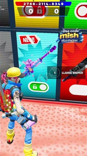 Fortnite: SUPER Red vs Blue (Typical Gamer Map) — Llama Sniper SECRET CODES Location #shorts