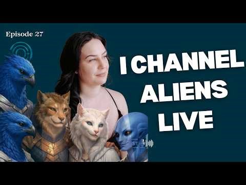 I let THREE alien species speak through me - LIVE Channeling Session