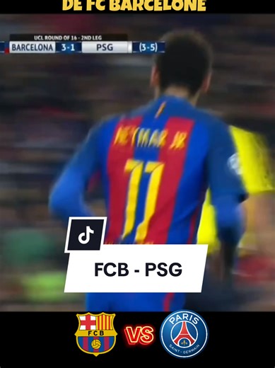 FC Barcelone vs PSG: Une Remontada Inoubliable en 2017