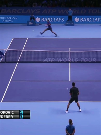 Federer shows Djokovic true composure
