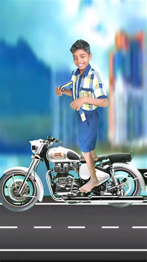 Garena Free Fire And Chotu School On Bike🤩😂🔥 #shorts#freefireshorts