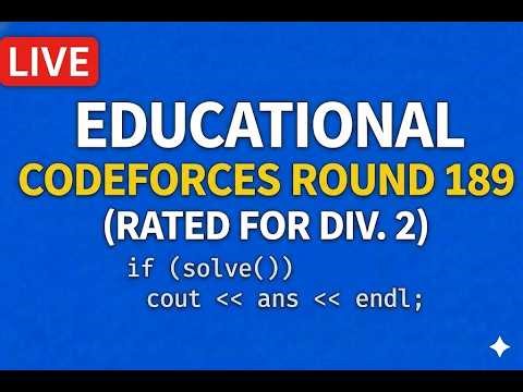 Codeforces Round 1089 (Div. 2) + CodeCraft 26 🔥 Full Contest Solve