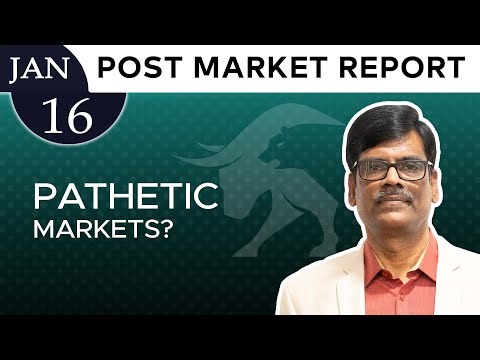 PATHETIC Markets? Post Market Report 16-Jan-26
