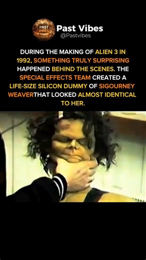 Alien 3 secret 😱 A dummy so real it fooled everyone on set! #youtubeshorts