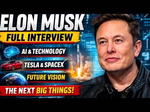 Elon Musk Full Conversation in English | AI, Tesla, SpaceX & Future Vision
