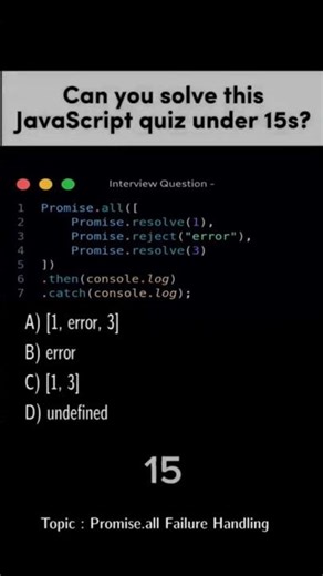 JavaScript Most Asked Interview questions❓#ytshorts #shorts #javascript #javascriptinterview #viral