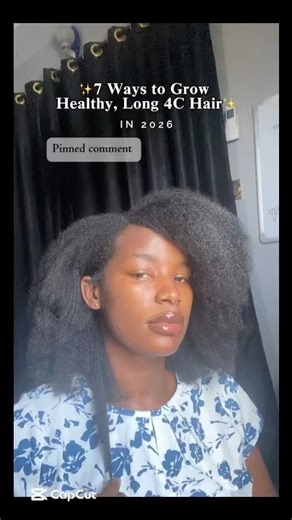 ✨How to Grow Healthy, Long 4C Hair in 2026 | Real Hair Care Tips✨ #longhair #4chair