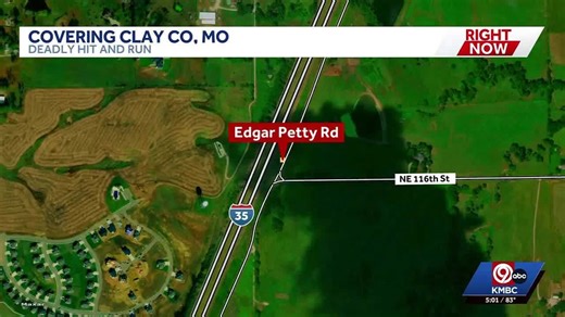 Clay County hit-and-run leaves man dead; suspect search underway