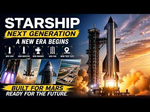 Starship Next Generation Revealed 🚀 New Booster, Engines & Pad | SpaceX Future Unleashed