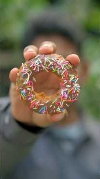 Colourful Chocolate Donut 🍩