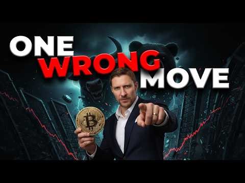 Bitcoin Live Trading: One Wrong Move Here Could Cost You Everything EP1984