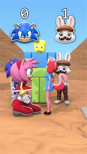 Sonic Vs Animal Hospital, Push Challenge - Roblox Animation 😍🤩#roblox #animation #sonic