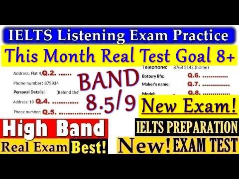 IELTS LISTENING PRACTICE TEST 2026 WITH ANSWERS | 02.03.2026
