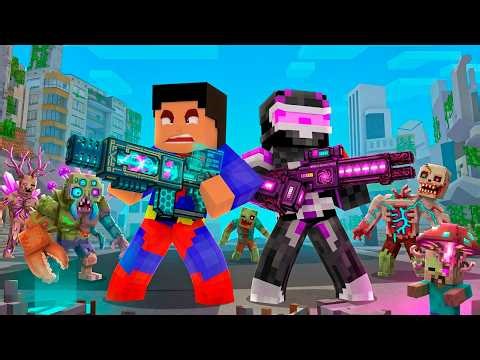 ARMAS del FUTURO vs APOCALIPSIS en Minecraft