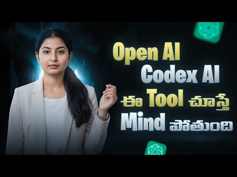 Codex AI Explained Completely in Telugu | The Future of AI Coding is Here? | PythonLife