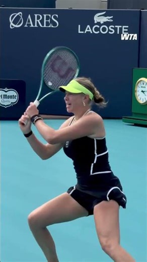 Putting on a show at HOME! 🤩 Anisimova defeats Tomljanovic in a three set thriller. #WTA #Tennis