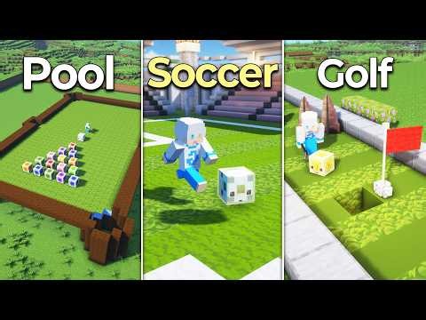 ⛏️ Minecraft Tutorial :: 10+ Amazing Sulfur Cube Minigame Ideas 😲⛳ [마인크래프트 10가지 꿀잼 유황 큐브 게임 만들기]