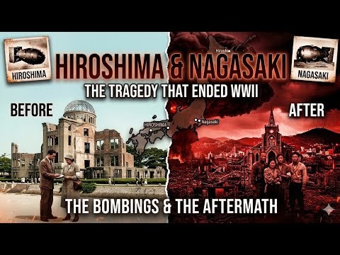 The Footage They Tried to Hide: Hiroshima & Nagasaki l Bombings of Hiroshima and Nagasaki Explained