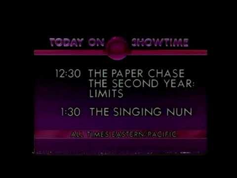 SHOWTIME TODAY/TONIGHT bumpers 1984-1985 (reupload + extra)