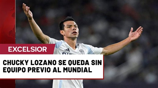 Chucky Lozano queda fuera del San Diego FC de la MLS