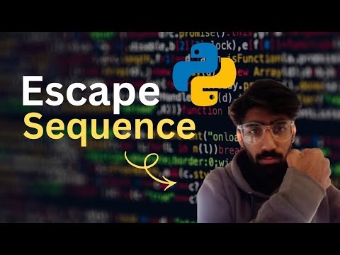 Escape Sequence Characters in Python | Python Full Course in Hindi/Urdu - Tutorial #2