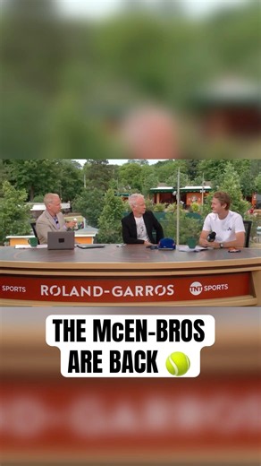 Your favorite tennis bros are back at @rolandgarros 🤝