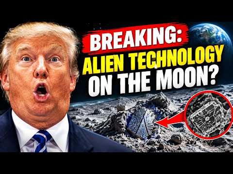 SCIENTISTS SEARCH THE MOON FOR TRACES OF AN ANCIENT ALIEN CIVILIZATION