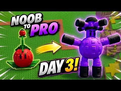 We Started Over As NOOBS Day 3 In Garden Tower Defense!