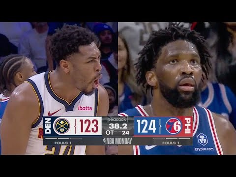 WILD OT ENDING Nuggets vs 76ers | January 5, 2026