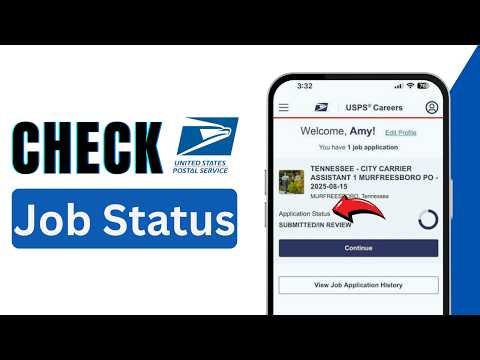 How to Check USPS Application Status | Track Your USPS Job Application (2026)