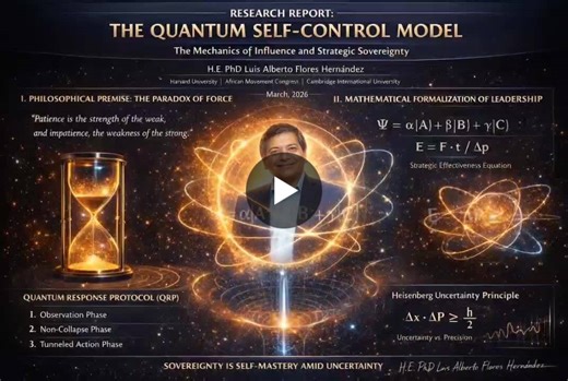 Quantum Self-Control Model: Patience as Strategic Sovereignty | Ph.D. Minister. USA. Alberto Flores Hernández. posted on the topic | LinkedIn