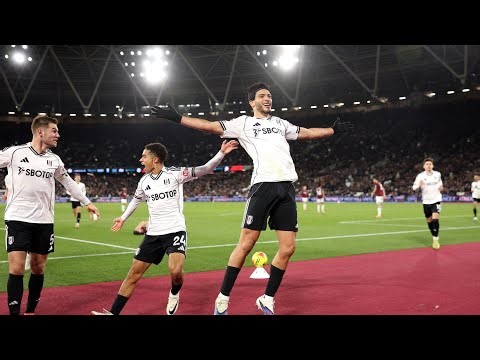 Gol de cabeza de Raúl Jiménez - West Ham vs. Fulham | Premier League | Telemundo Deportes
